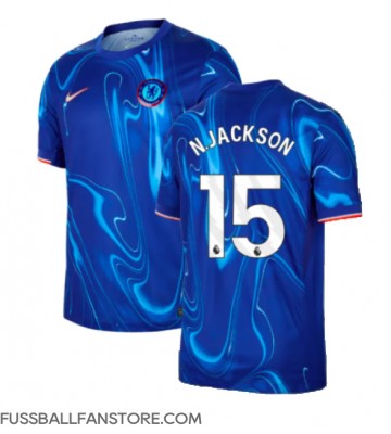 Chelsea Nicolas Jackson #15 Replik Heimtrikot 2024-25 Kurzarm